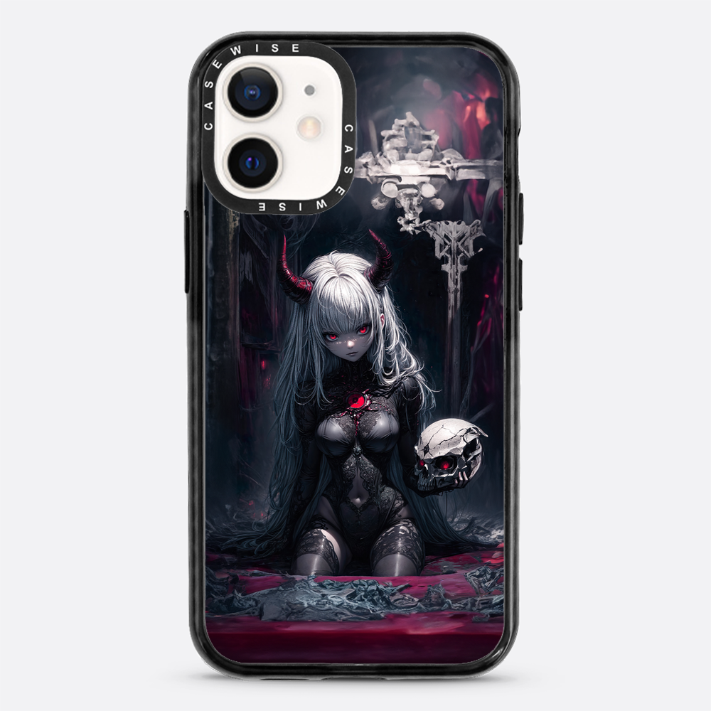 Schwarzer Dämon Vampire Dame - Hülle