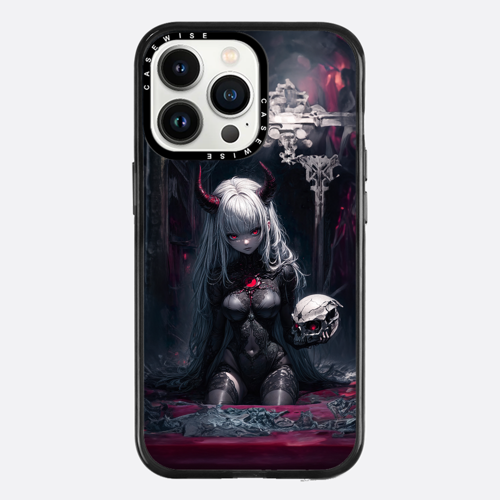 Schwarzer Dämon Vampire Dame - Hülle