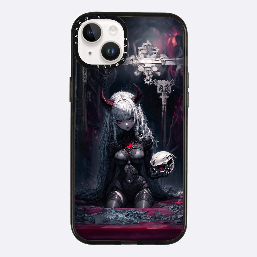 Schwarzer Dämon Vampire Dame - Hülle