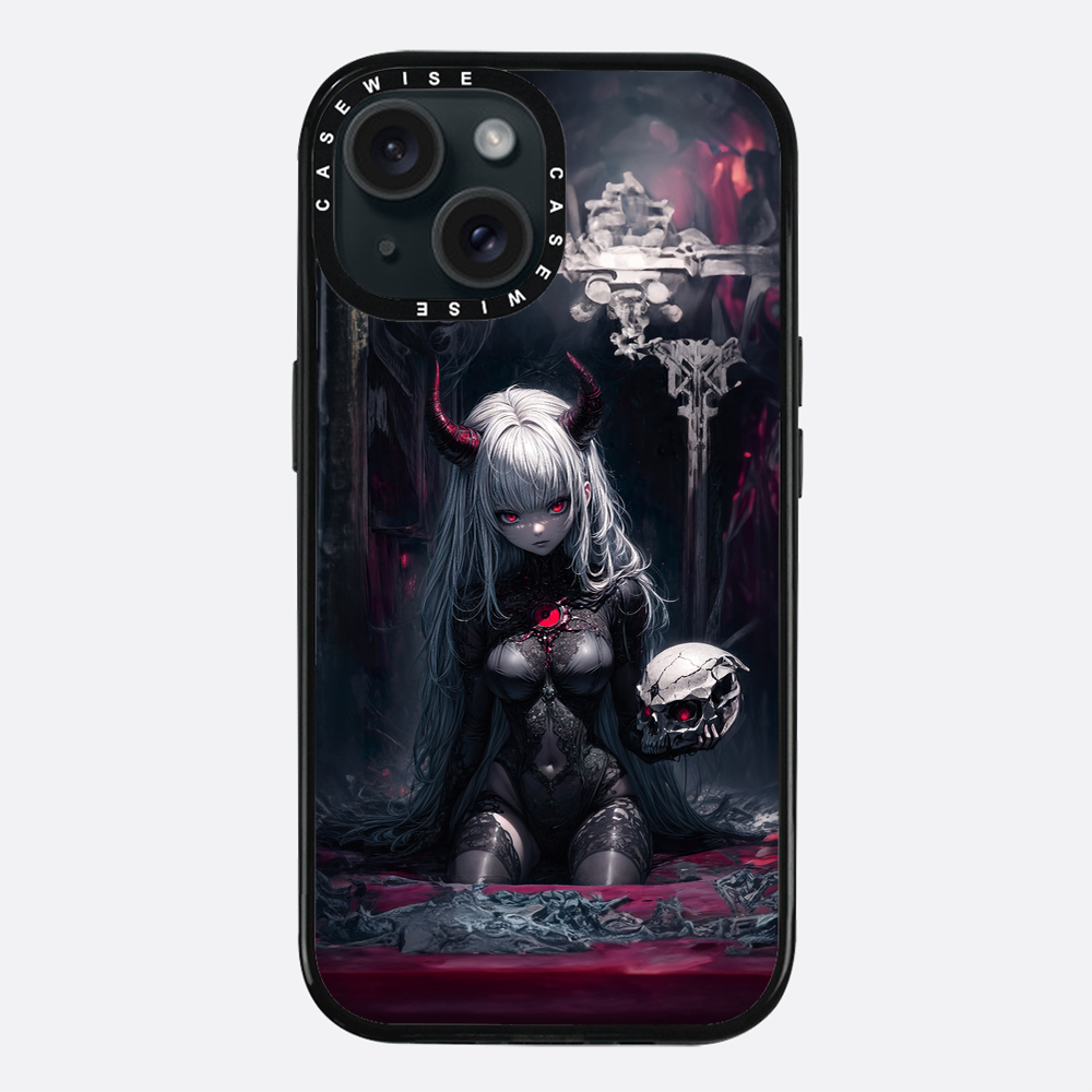 Schwarzer Dämon Vampire Dame - Hülle