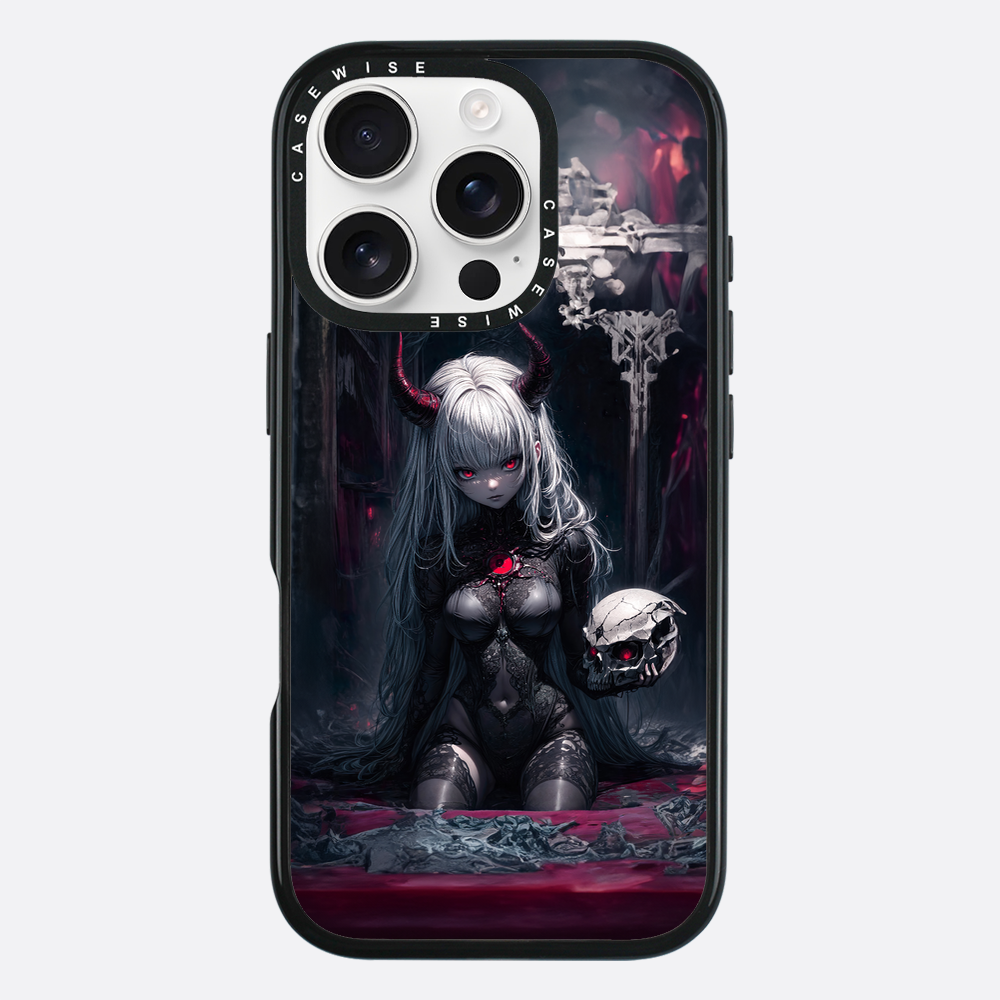 Schwarzer Dämon Vampire Dame - Hülle