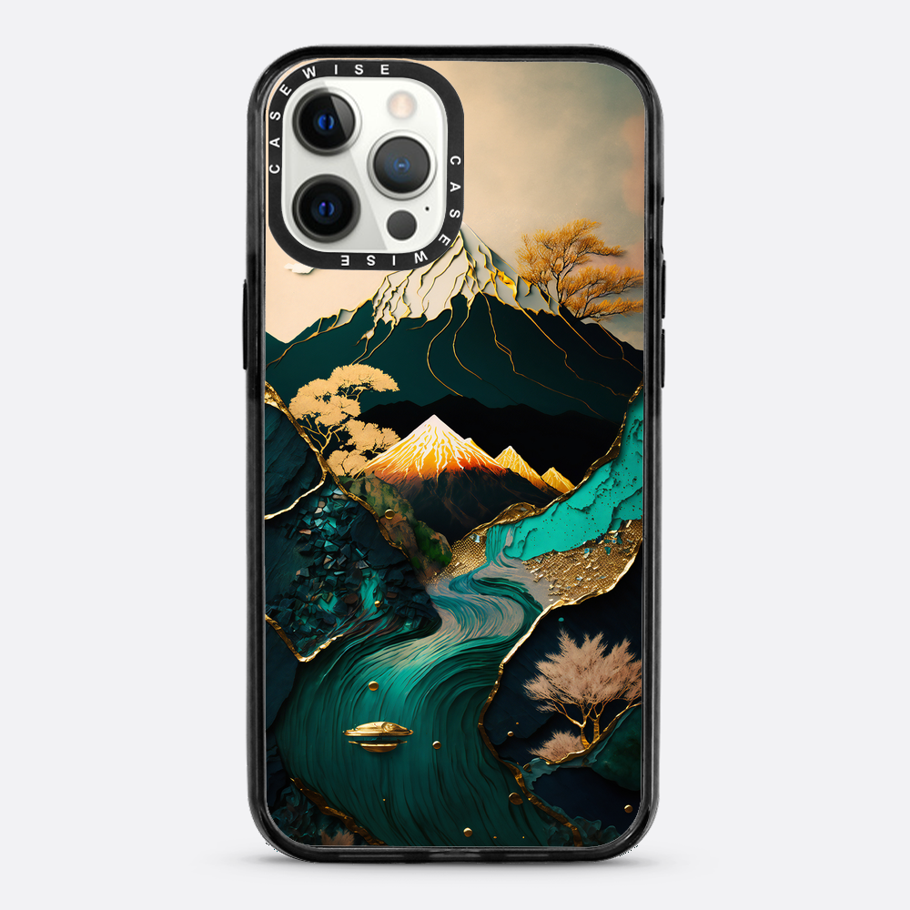 Zusammenfassung Mount Fuji Kunst - Hülle