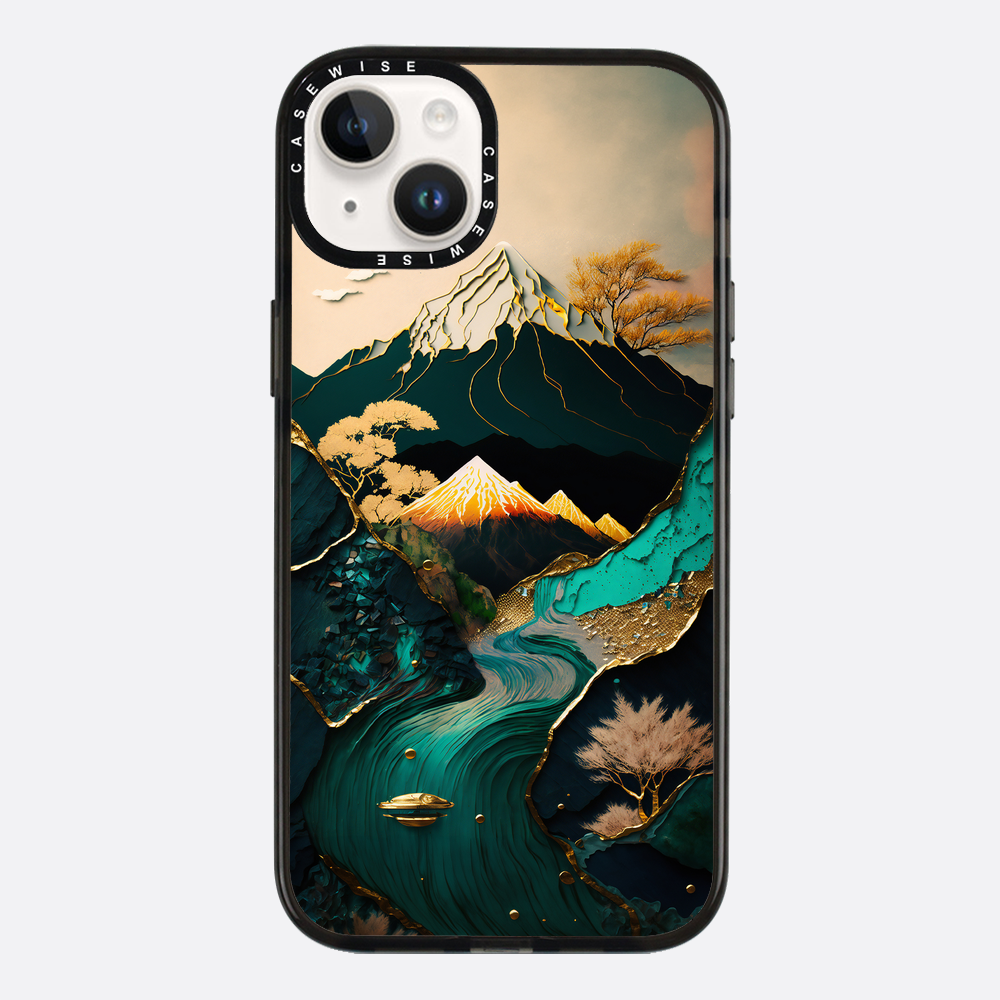Zusammenfassung Mount Fuji Kunst - Hülle