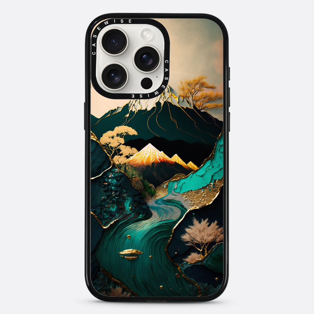 Zusammenfassung Mount Fuji Kunst - Hülle