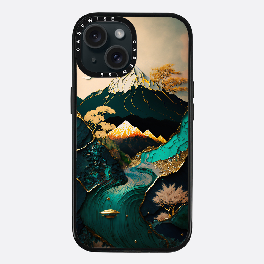 Zusammenfassung Mount Fuji Kunst - Hülle