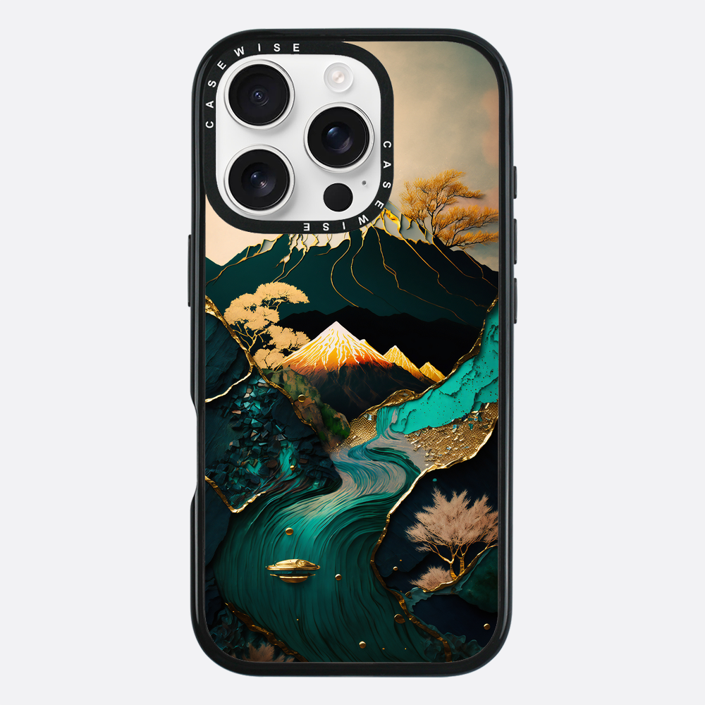 Zusammenfassung Mount Fuji Kunst - Hülle