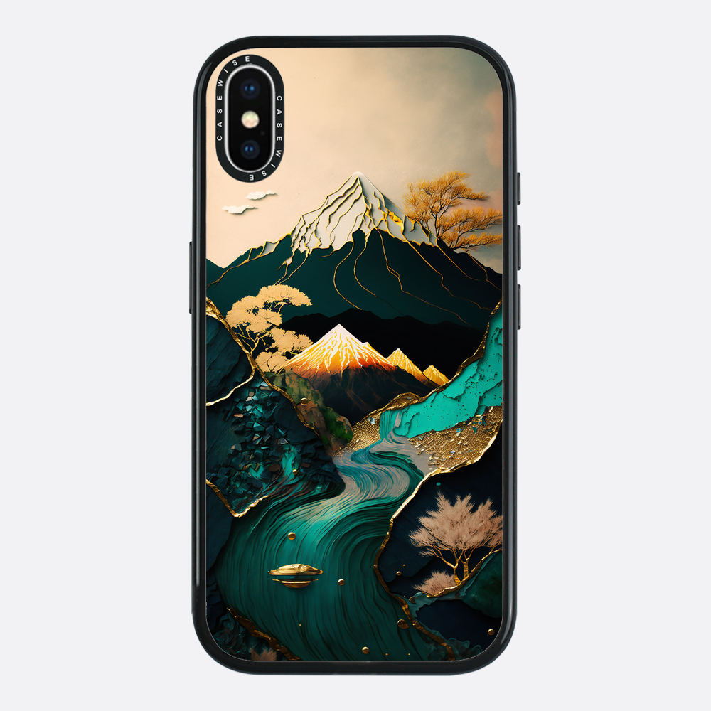 Zusammenfassung Mount Fuji Kunst - Hülle