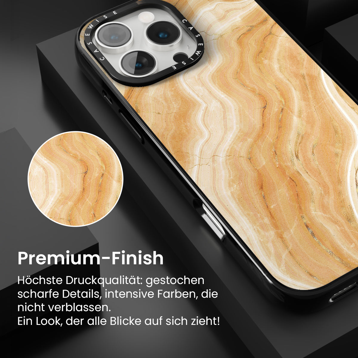 Goldene Achattextur 01 - Hülle