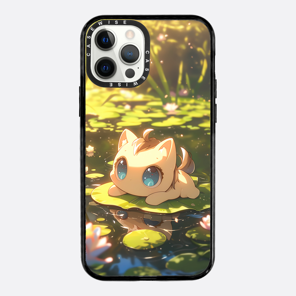 süße Anime -Katze - Hülle