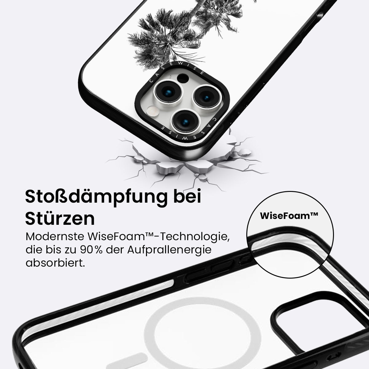 Minimalistische Palmen - Hülle