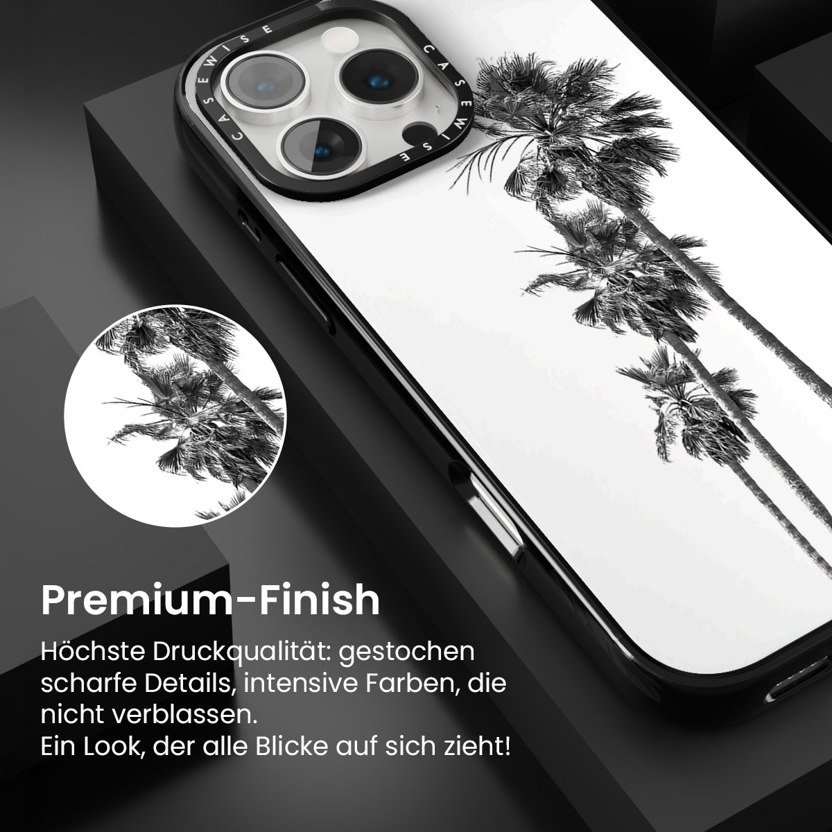 Minimalistische Palmen - Hülle