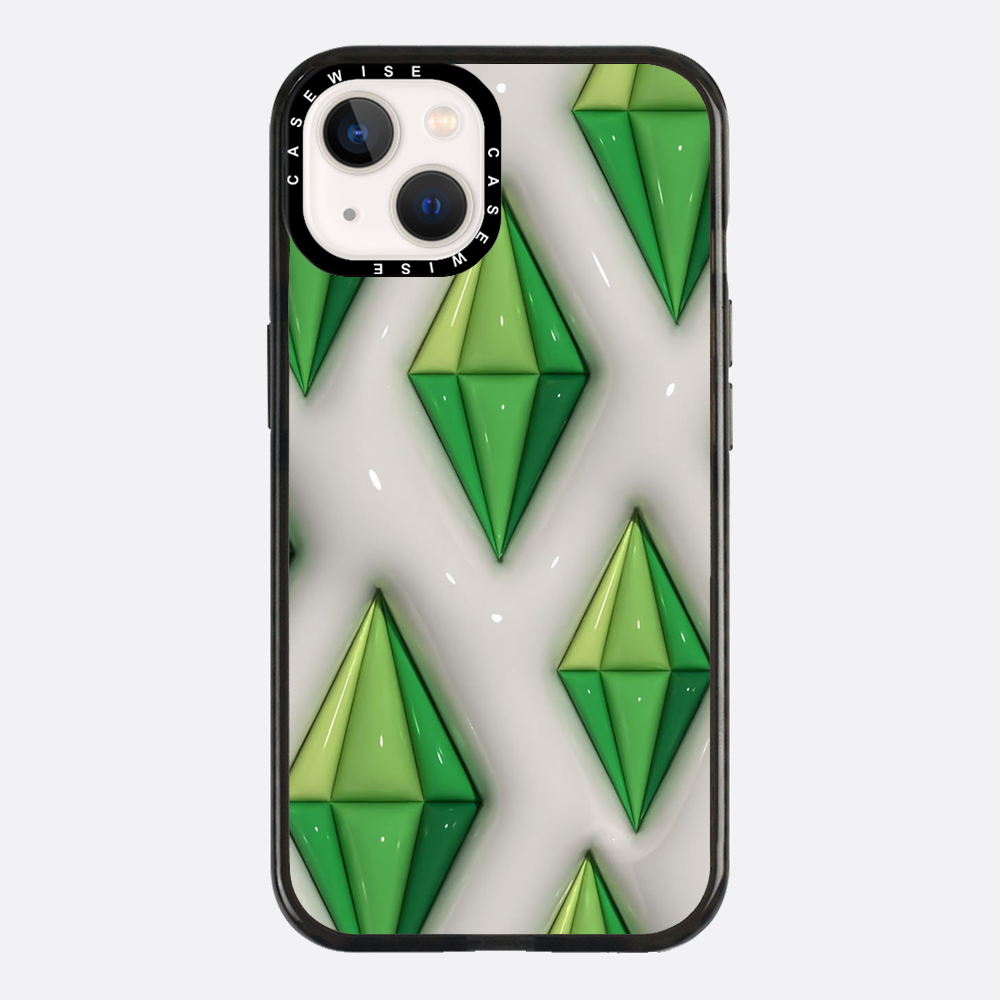 Plumbob -Muster mit den Sims - Hülle