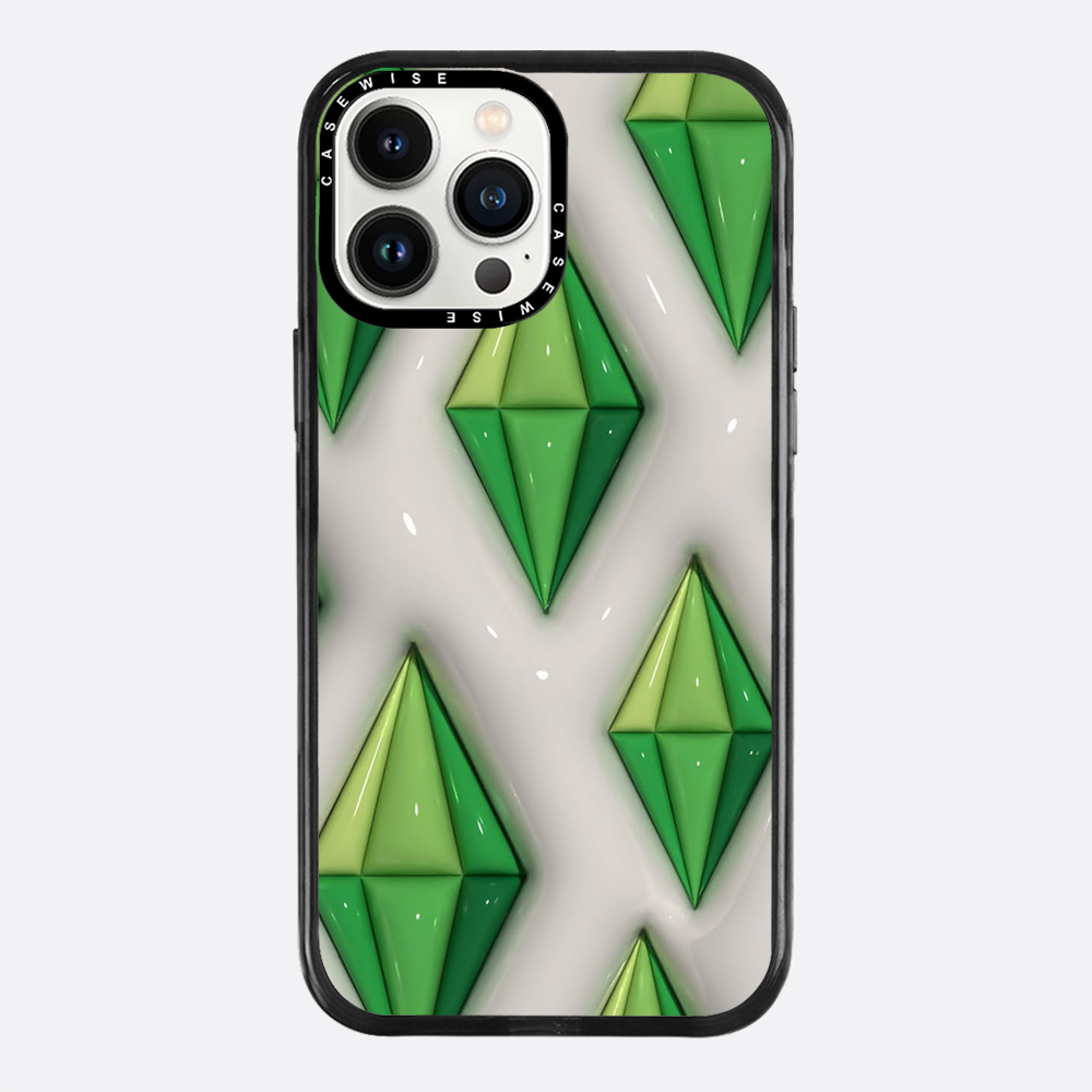 Plumbob -Muster mit den Sims - Hülle