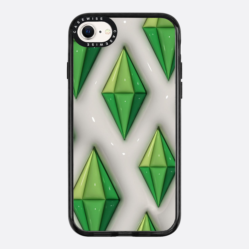 Plumbob -Muster mit den Sims - Hülle