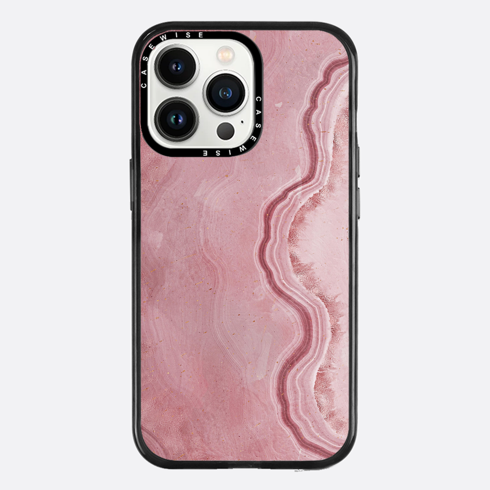 Pink Achat Textur 10 - Hülle