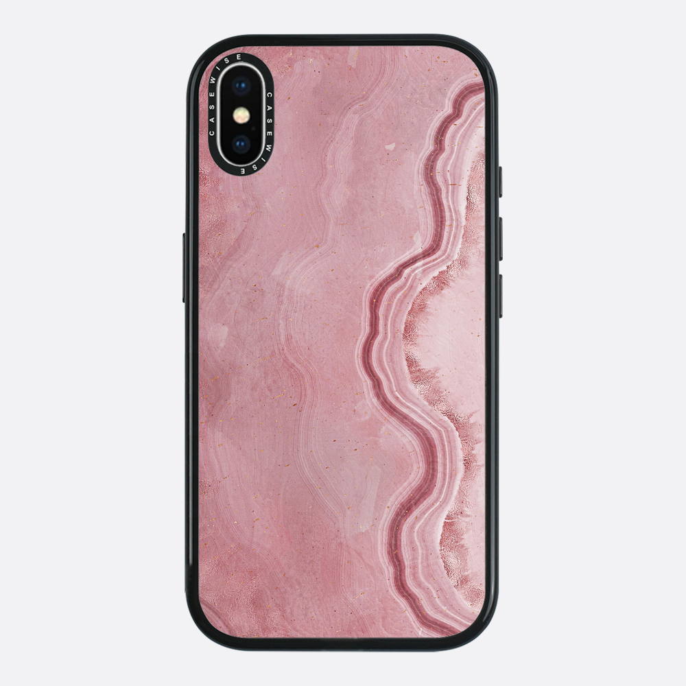 Pink Achat Textur 10 - Hülle