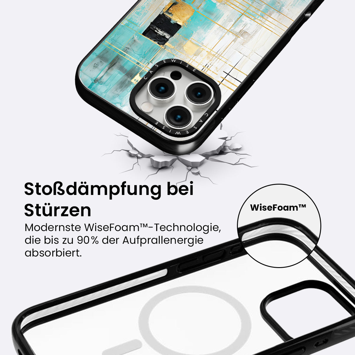 Abstrakte Kunstlebenentscheidungen - Hülle