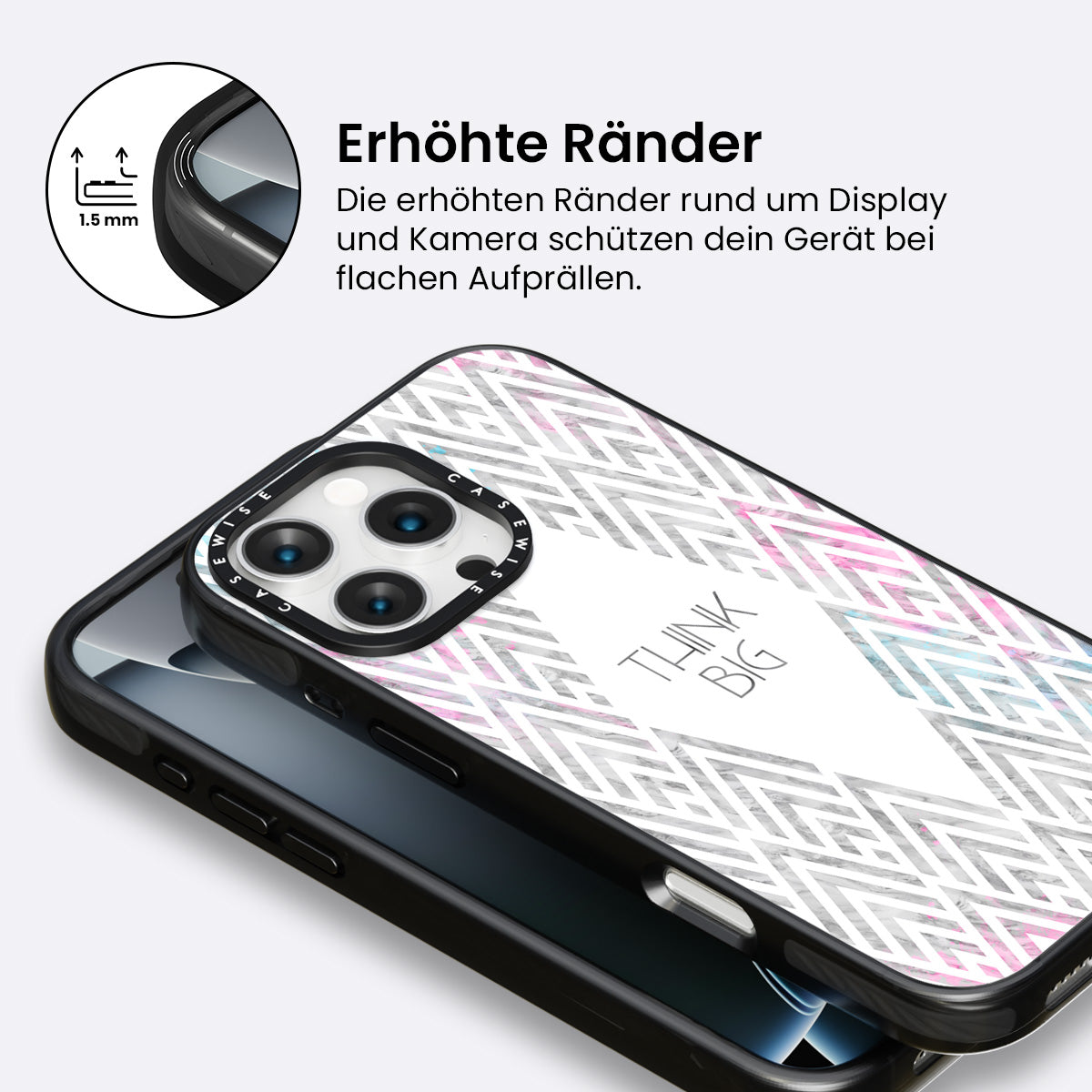 Denken Sie an groß |Moderne Art Deco - Hülle