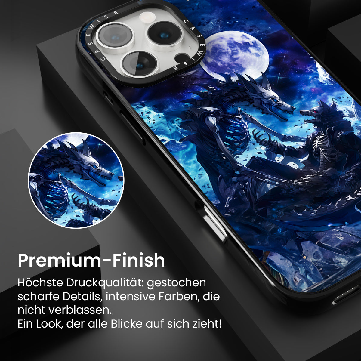 Blauer Kampf der Wolfs - Hülle