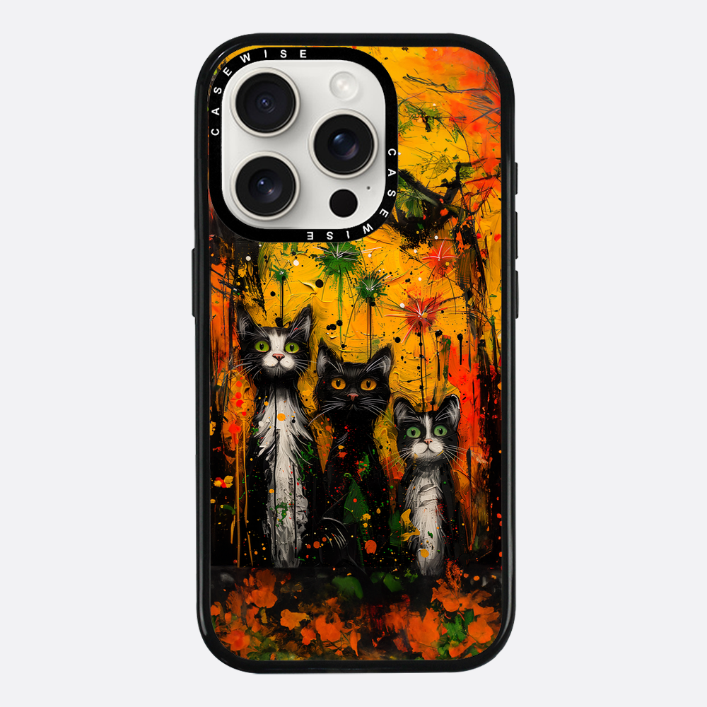 Katzen im Wald - Hülle