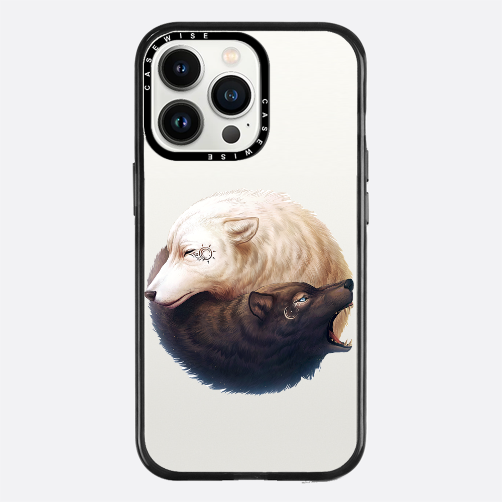 Yin und Yang Wölfe - Hülle