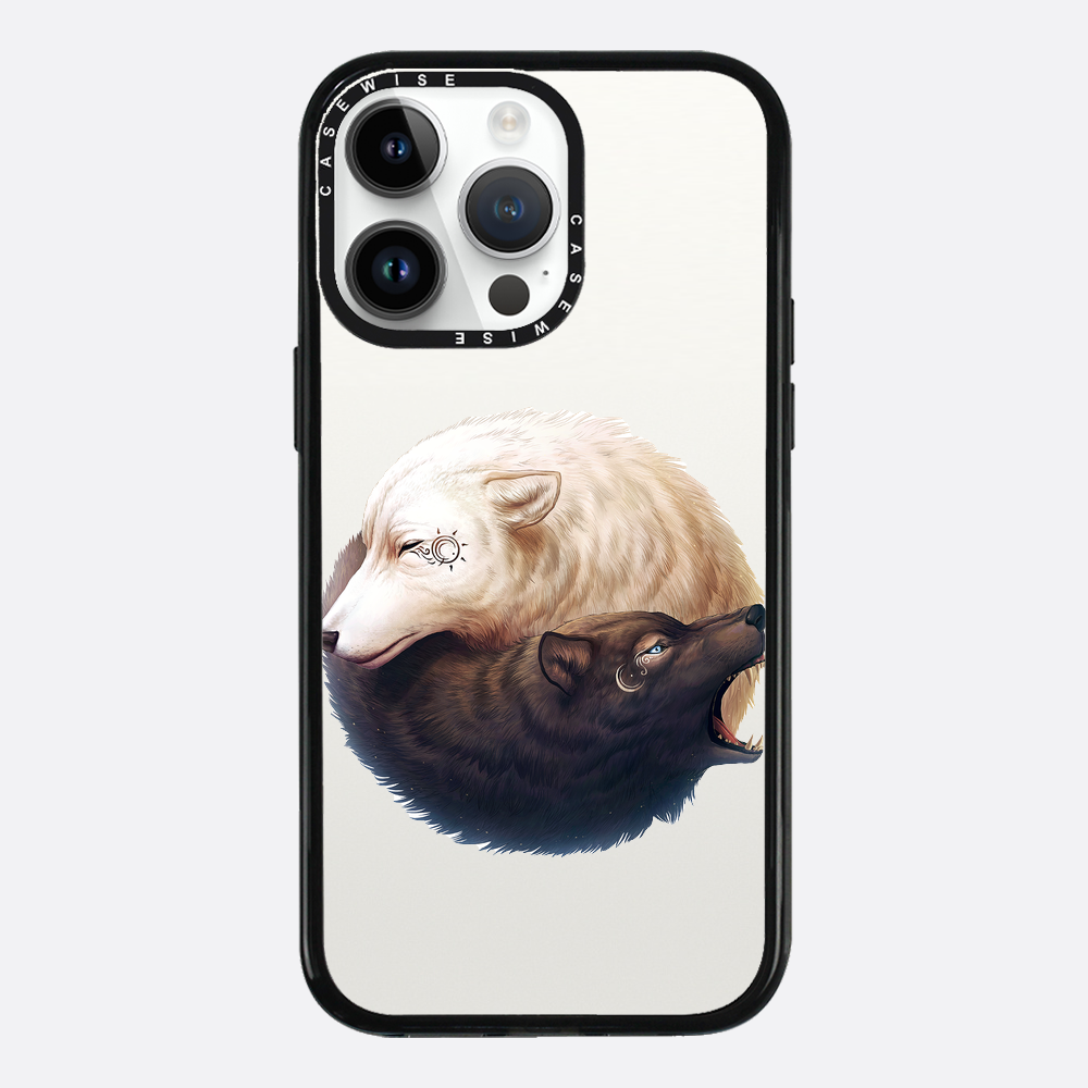 Yin und Yang Wölfe - Hülle