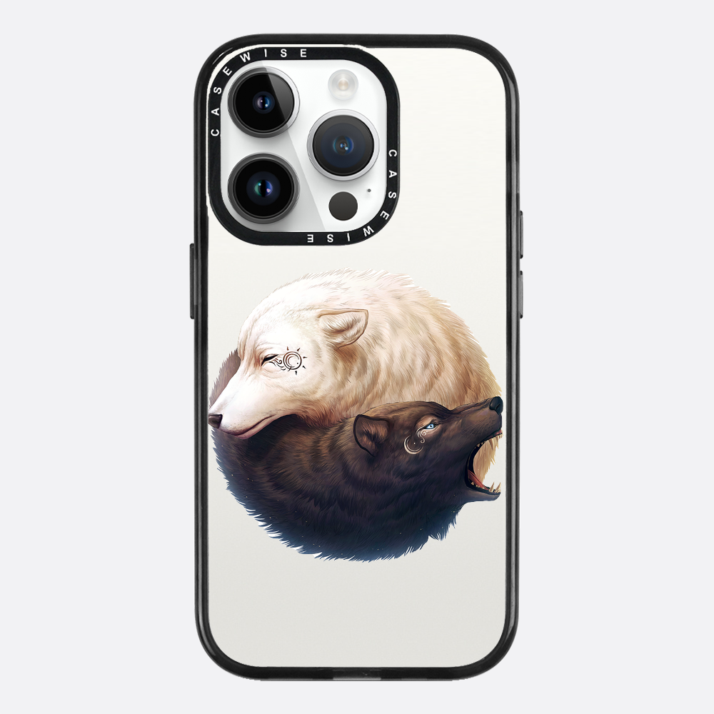 Yin und Yang Wölfe - Hülle