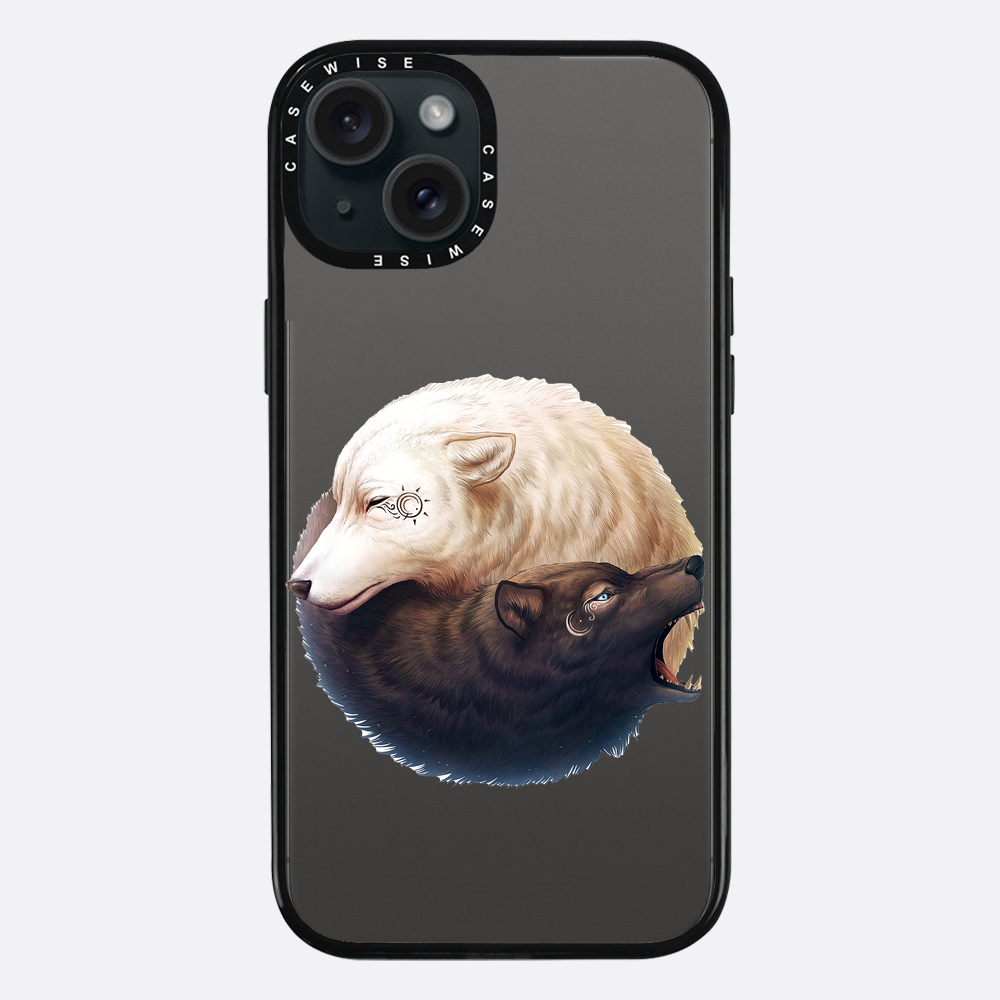 Yin und Yang Wölfe - Hülle