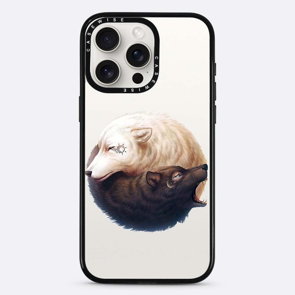 Yin und Yang Wölfe - Hülle