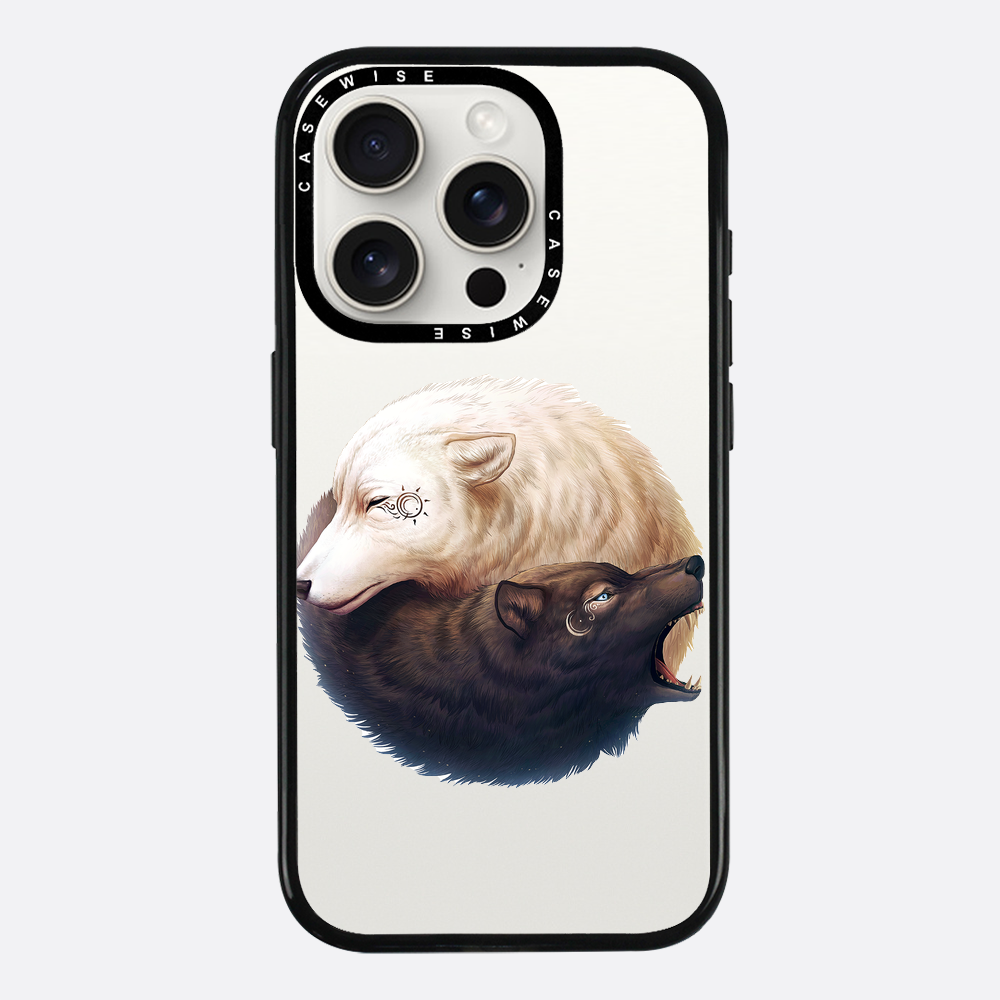 Yin und Yang Wölfe - Hülle