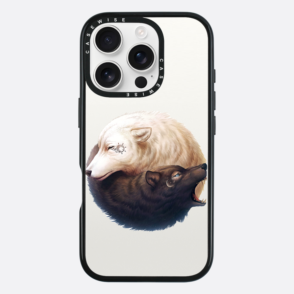 Yin und Yang Wölfe - Hülle