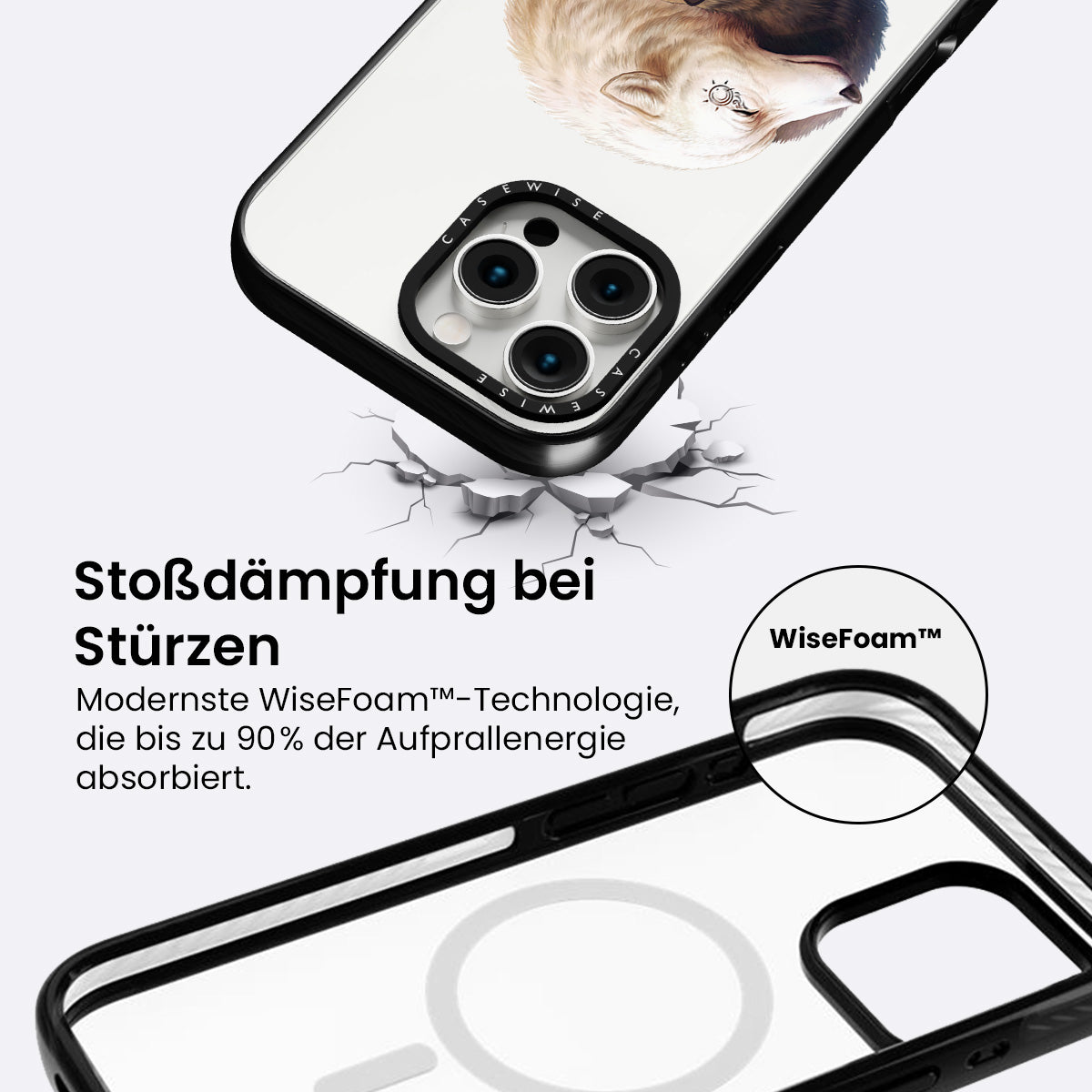 Yin und Yang Wölfe - Hülle