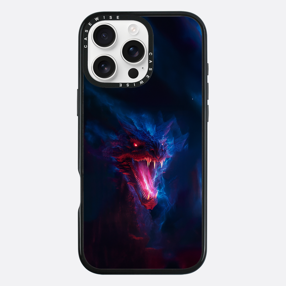 Magischer blauer Drache - Hülle