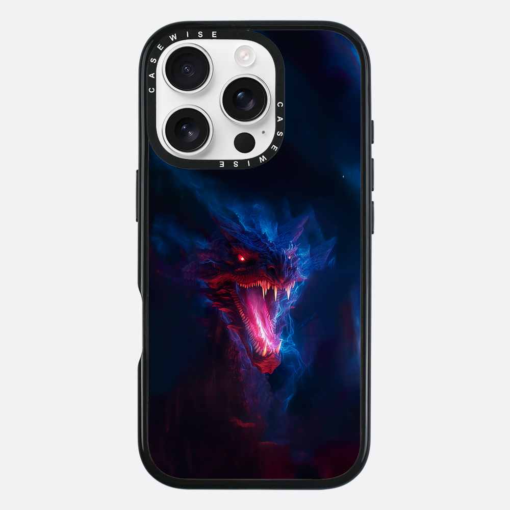 Magischer blauer Drache - Hülle