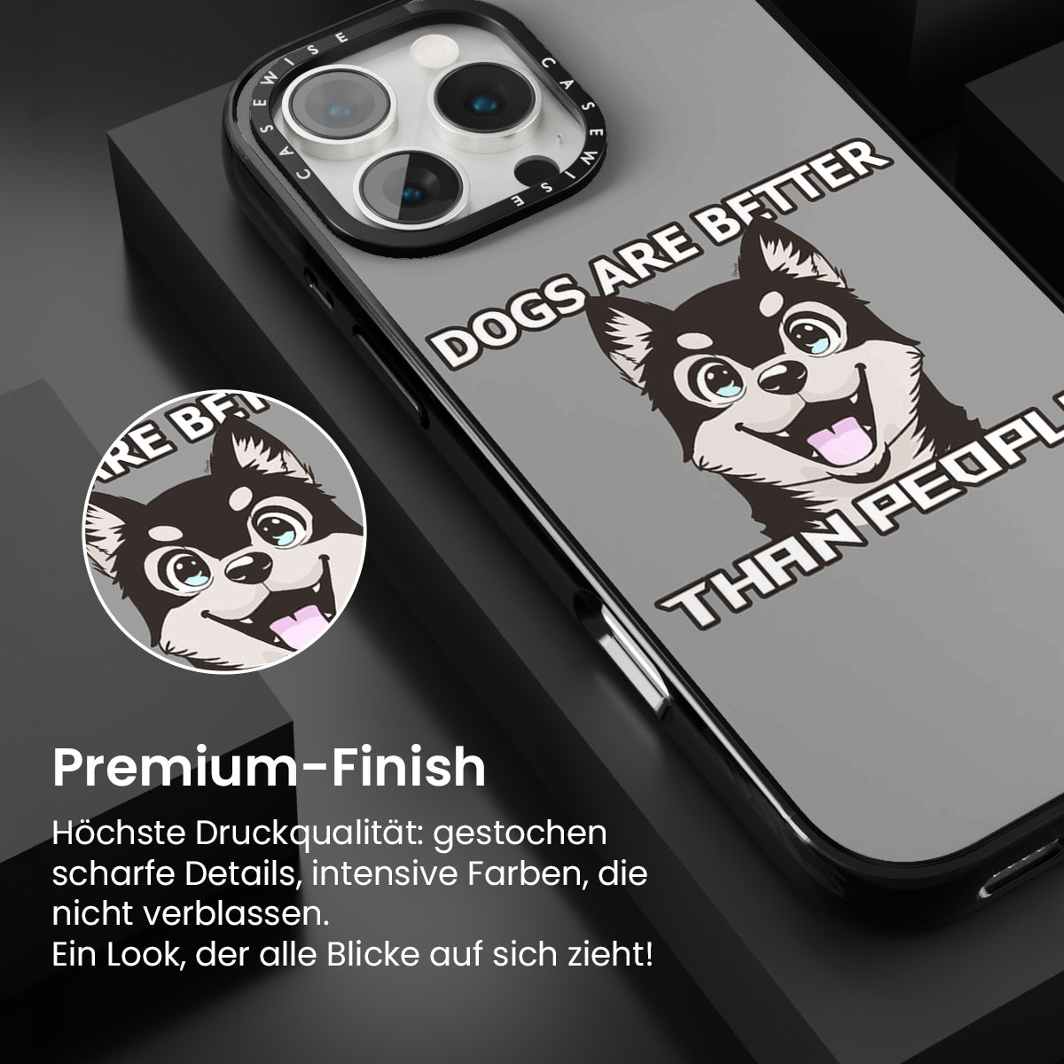 Hunde sind besser als Menschen! - Hülle