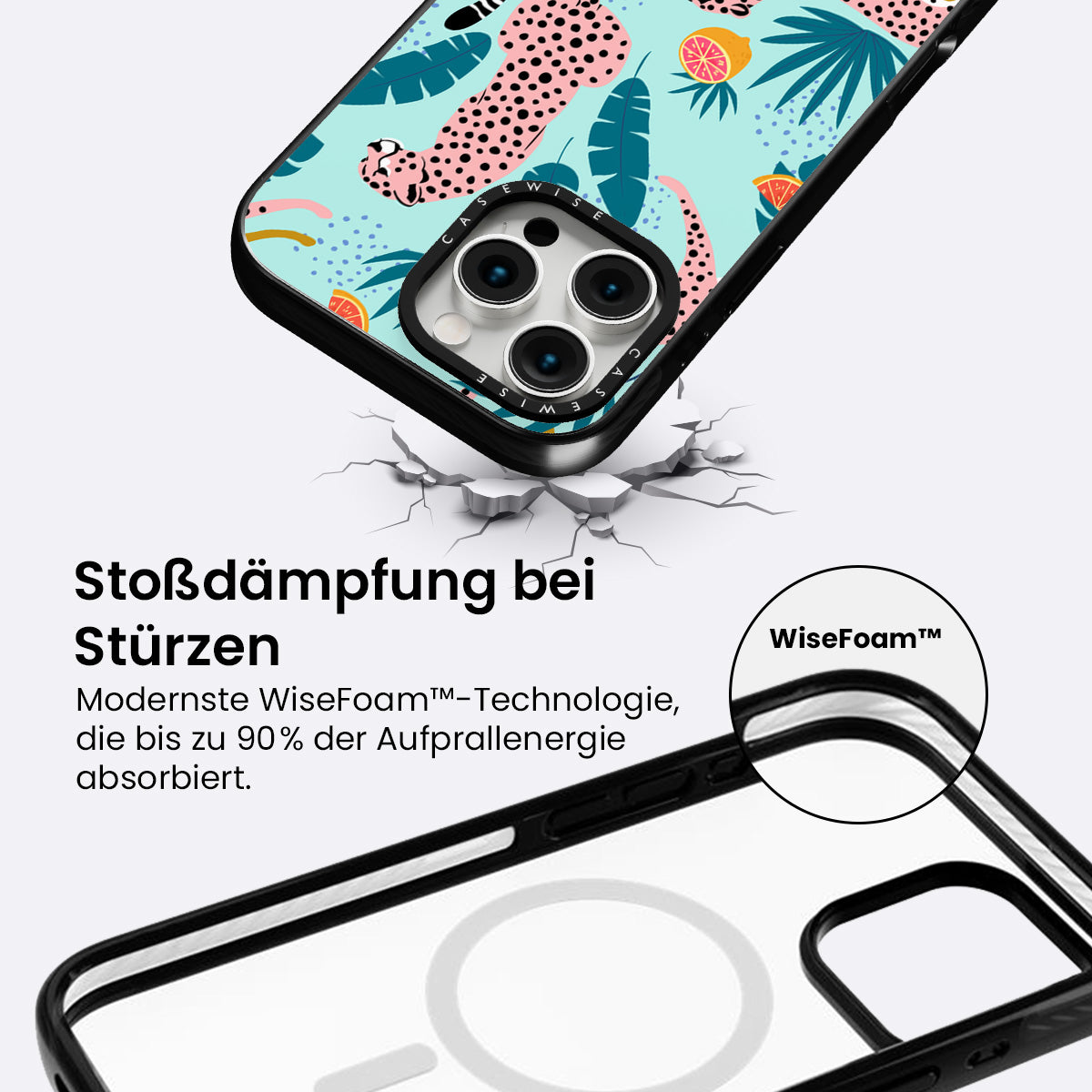 Geparden im Grapefruit - Hülle