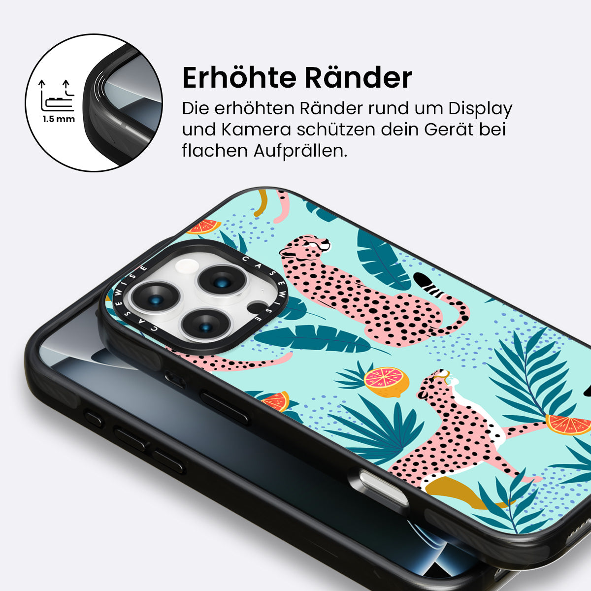 Geparden im Grapefruit - Hülle