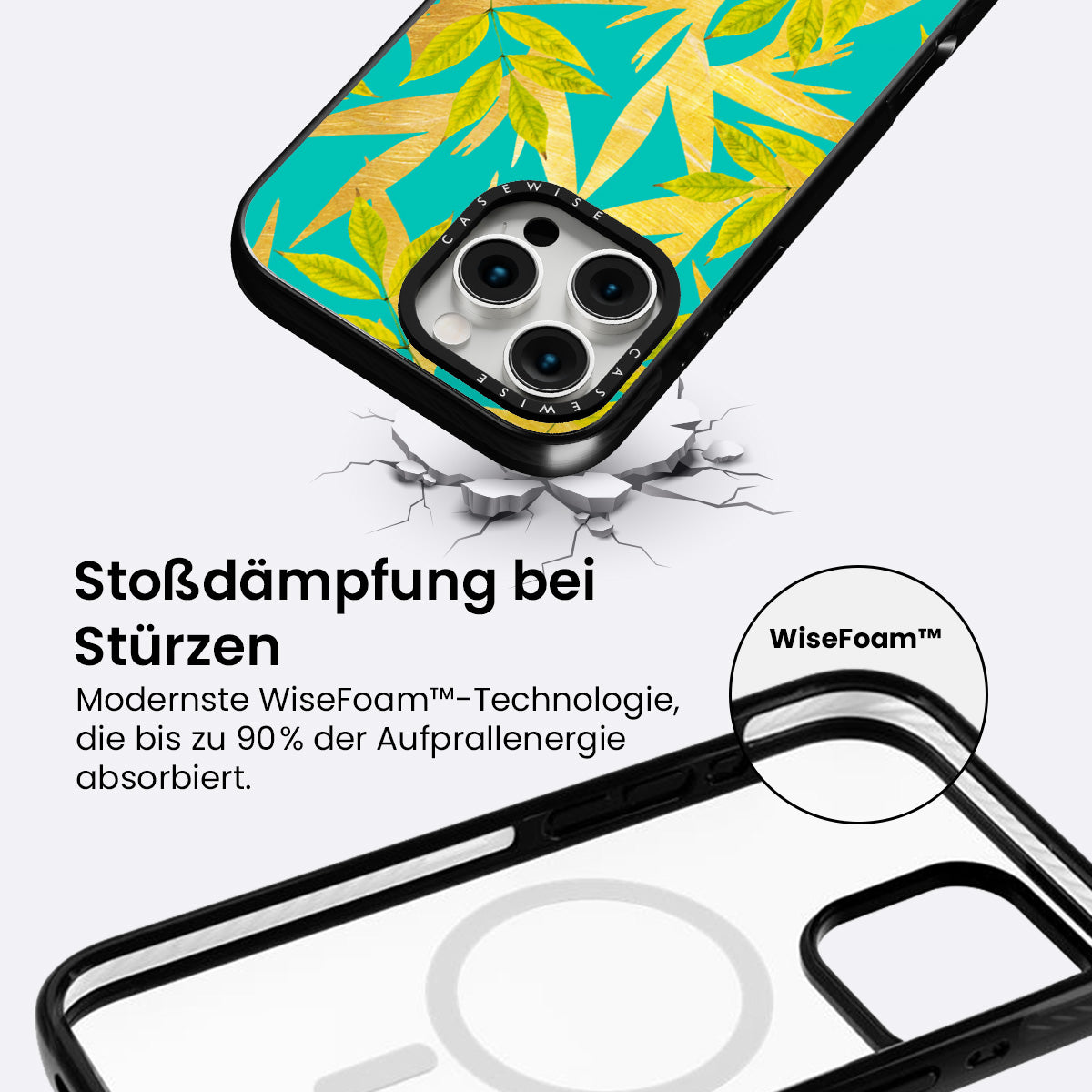 Gold & Teal - Hülle