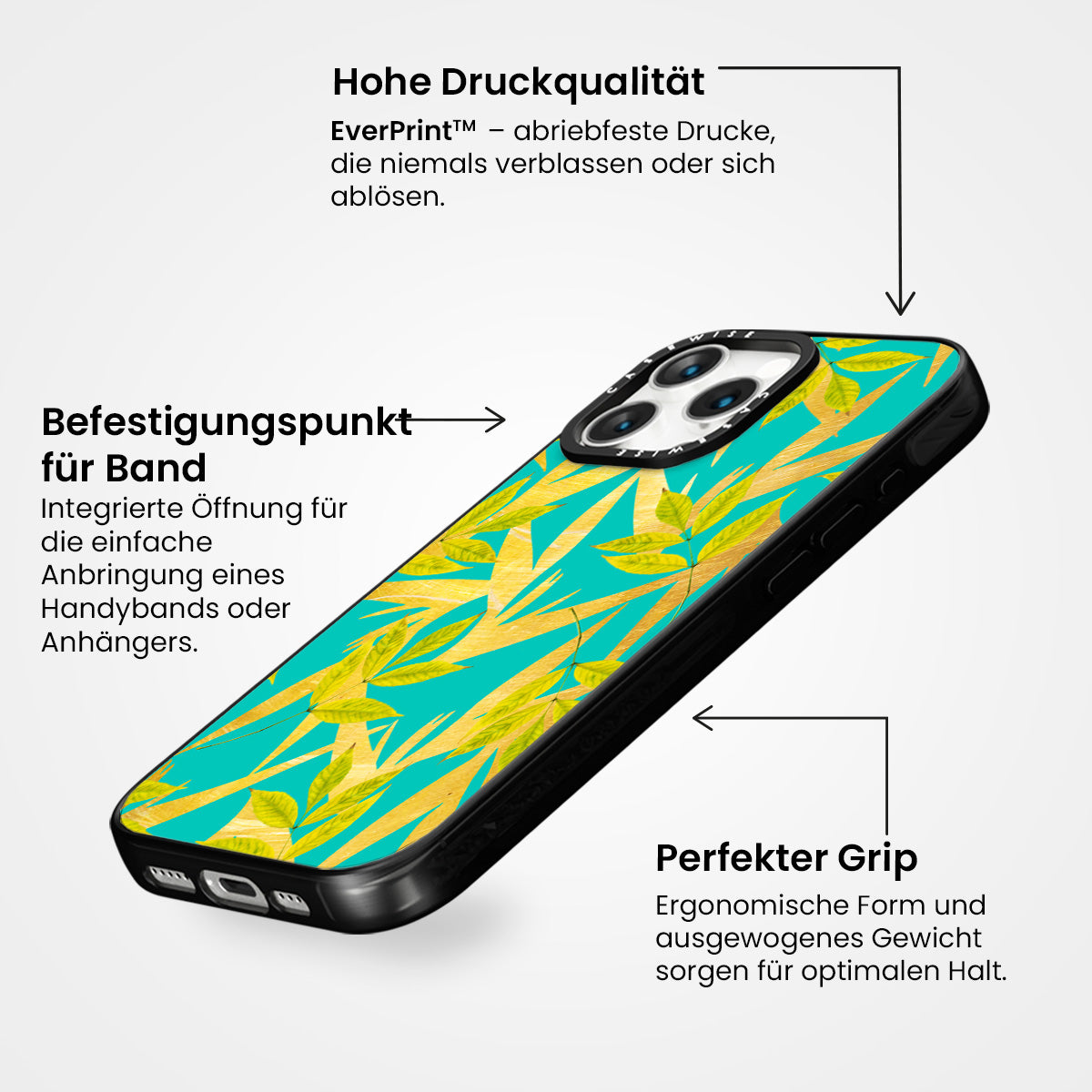 Gold & Teal - Hülle
