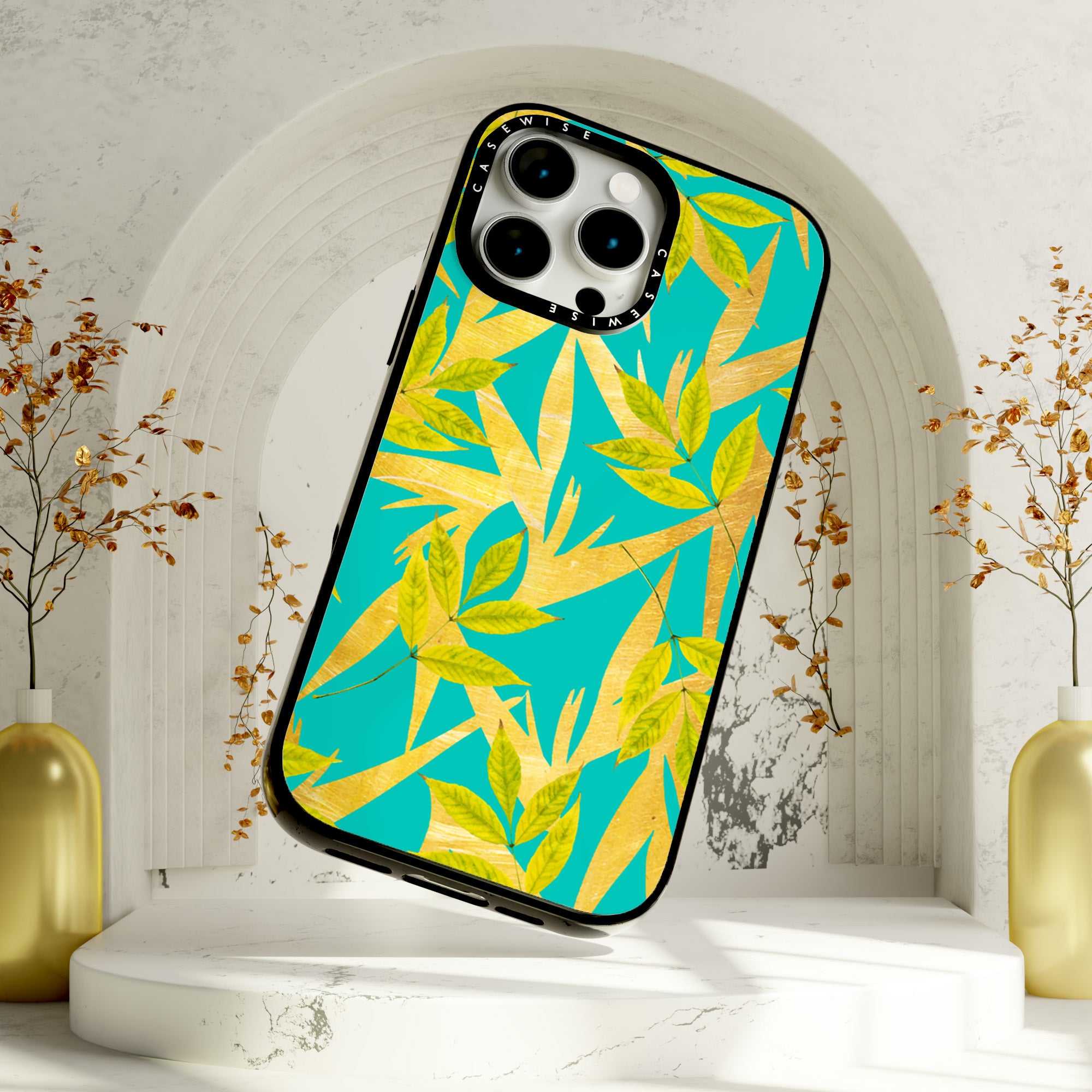 Gold & Teal - Hülle