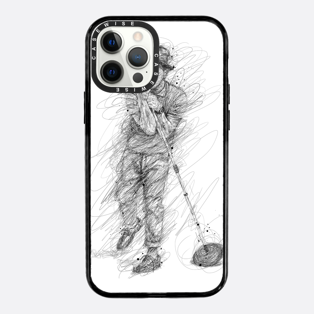 Digital Scribble Art Design, inspiriert von Bruno Mars - Hülle
