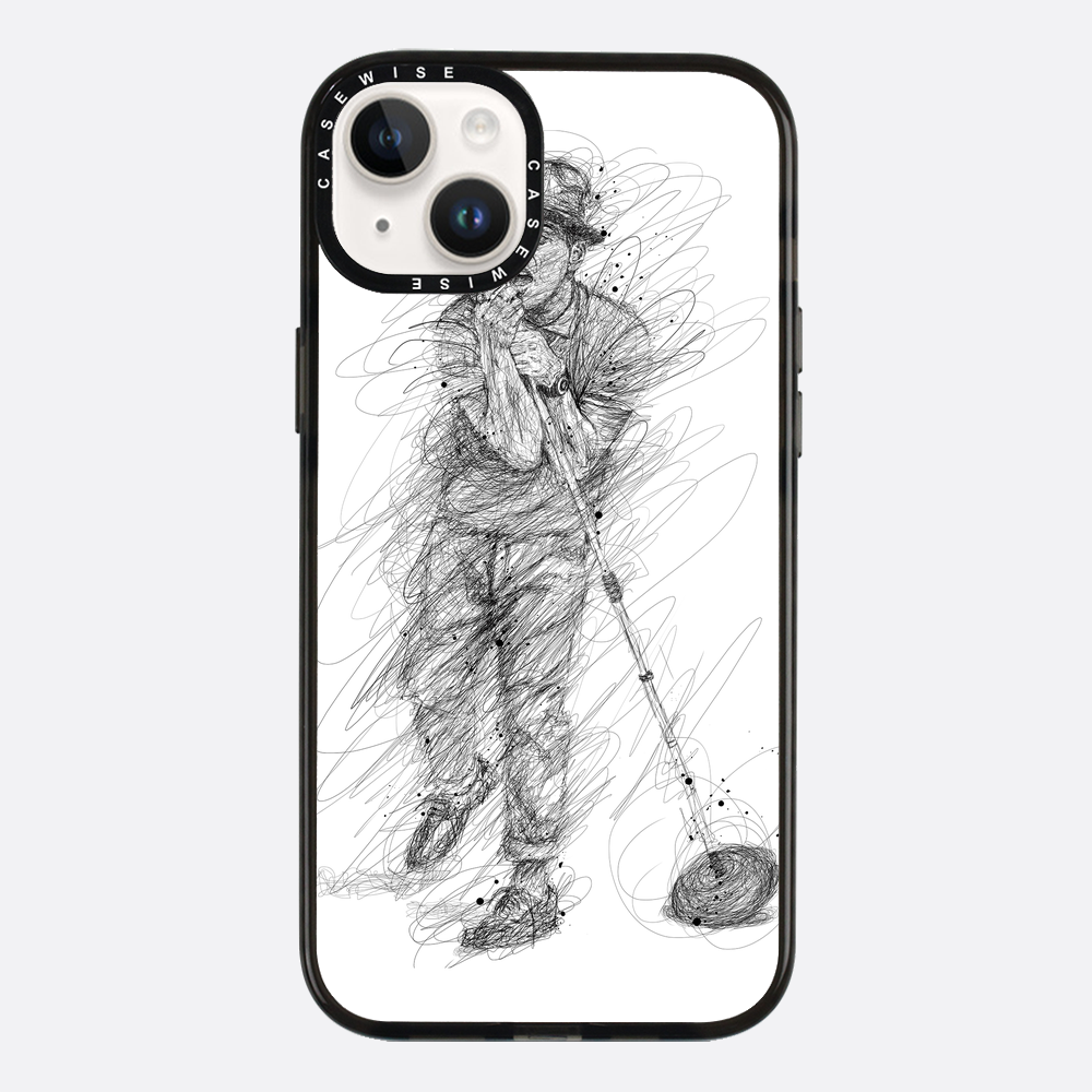 Digital Scribble Art Design, inspiriert von Bruno Mars - Hülle
