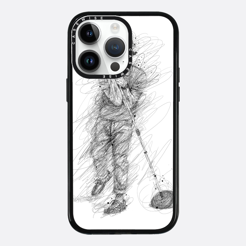 Digital Scribble Art Design, inspiriert von Bruno Mars - Hülle
