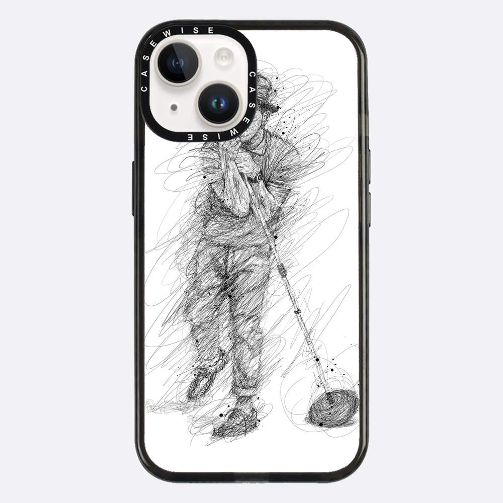 Digital Scribble Art Design, inspiriert von Bruno Mars - Hülle