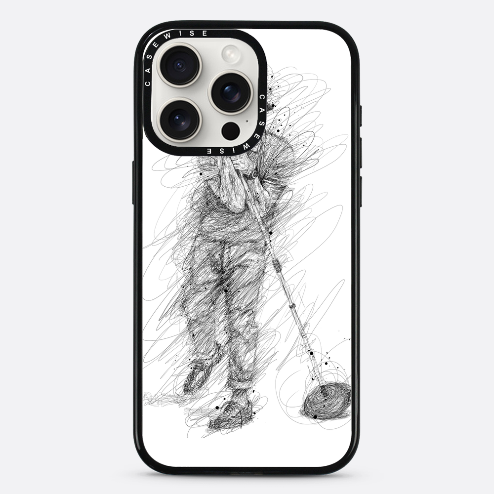 Digital Scribble Art Design, inspiriert von Bruno Mars - Hülle