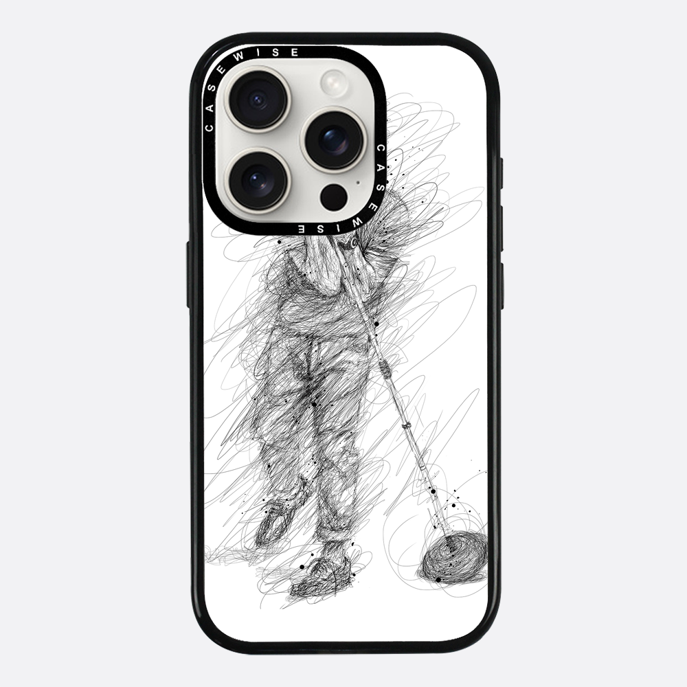 Digital Scribble Art Design, inspiriert von Bruno Mars - Hülle