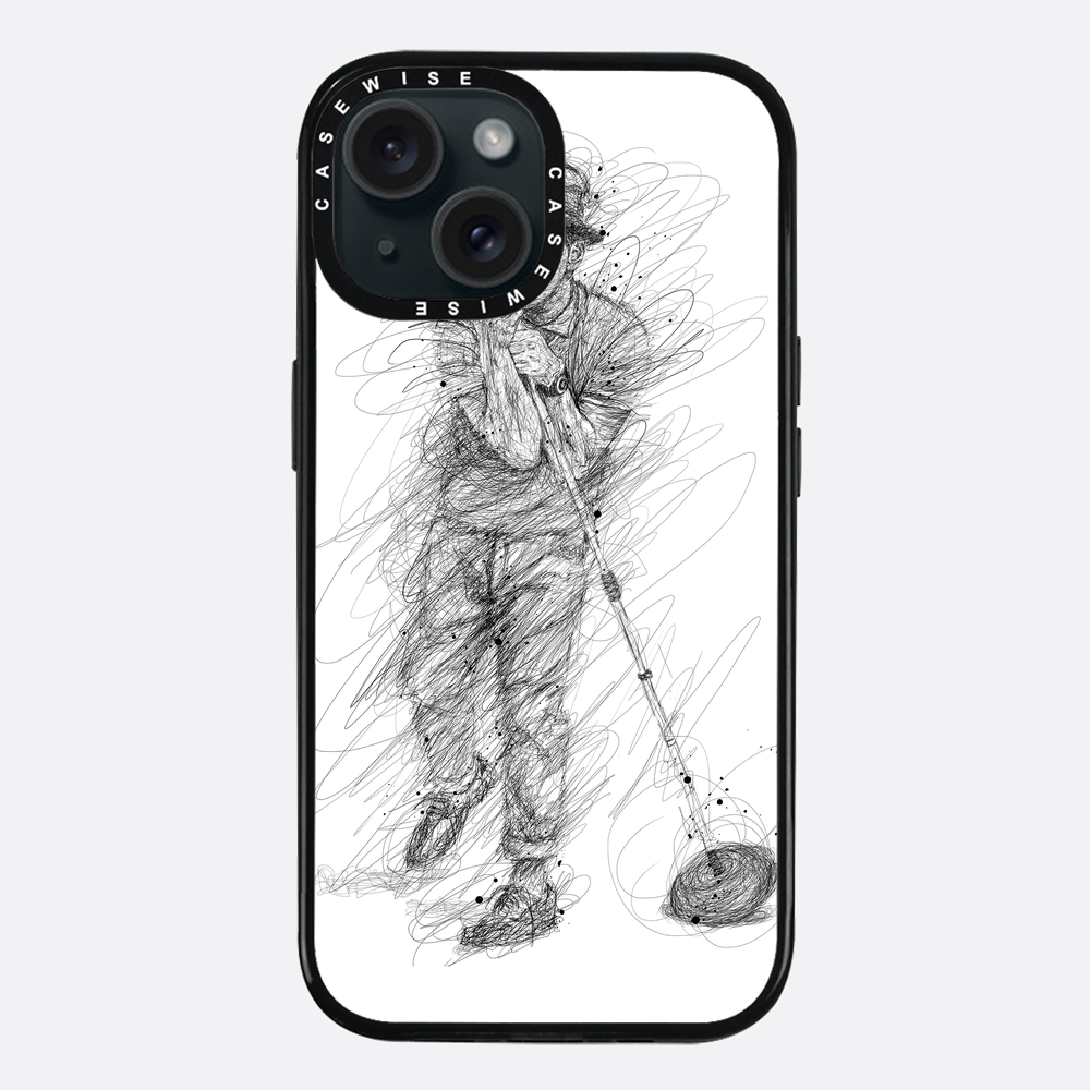 Digital Scribble Art Design, inspiriert von Bruno Mars - Hülle