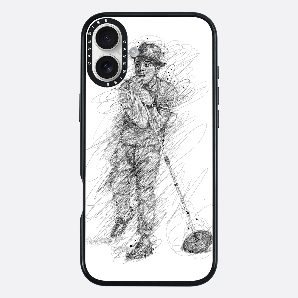 Digital Scribble Art Design, inspiriert von Bruno Mars - Hülle