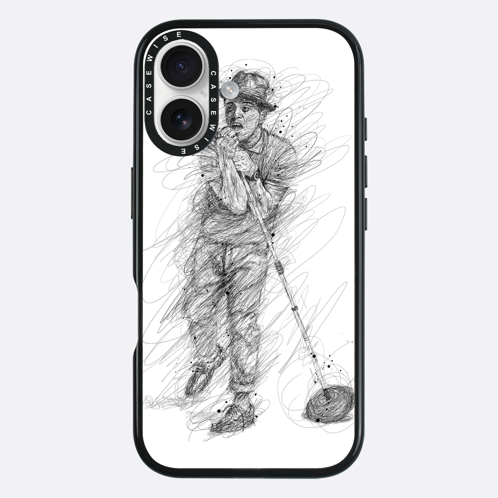 Digital Scribble Art Design, inspiriert von Bruno Mars - Hülle