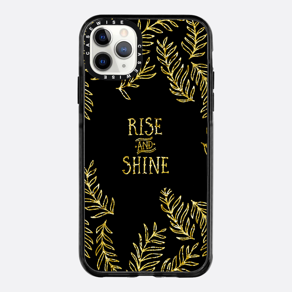 Grafikaufstieg & Shine |Schwarz & Gold - Hülle
